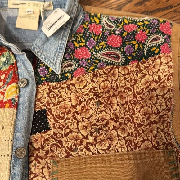 Free People Tricia Fix Carhartt Mixed Jacket - Picture 5 of 9